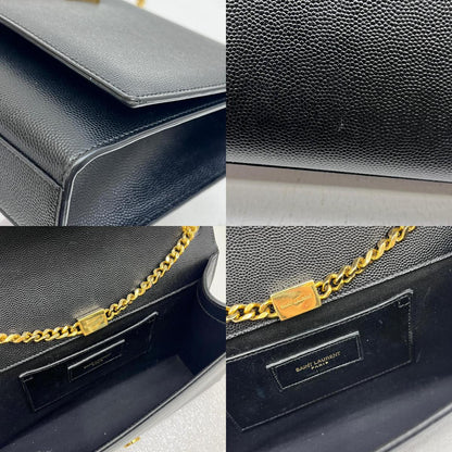 【中古】SAINT LAURENT | サンローラン KATE S ショルダーバッグ 469390 ブラック【加古川店】