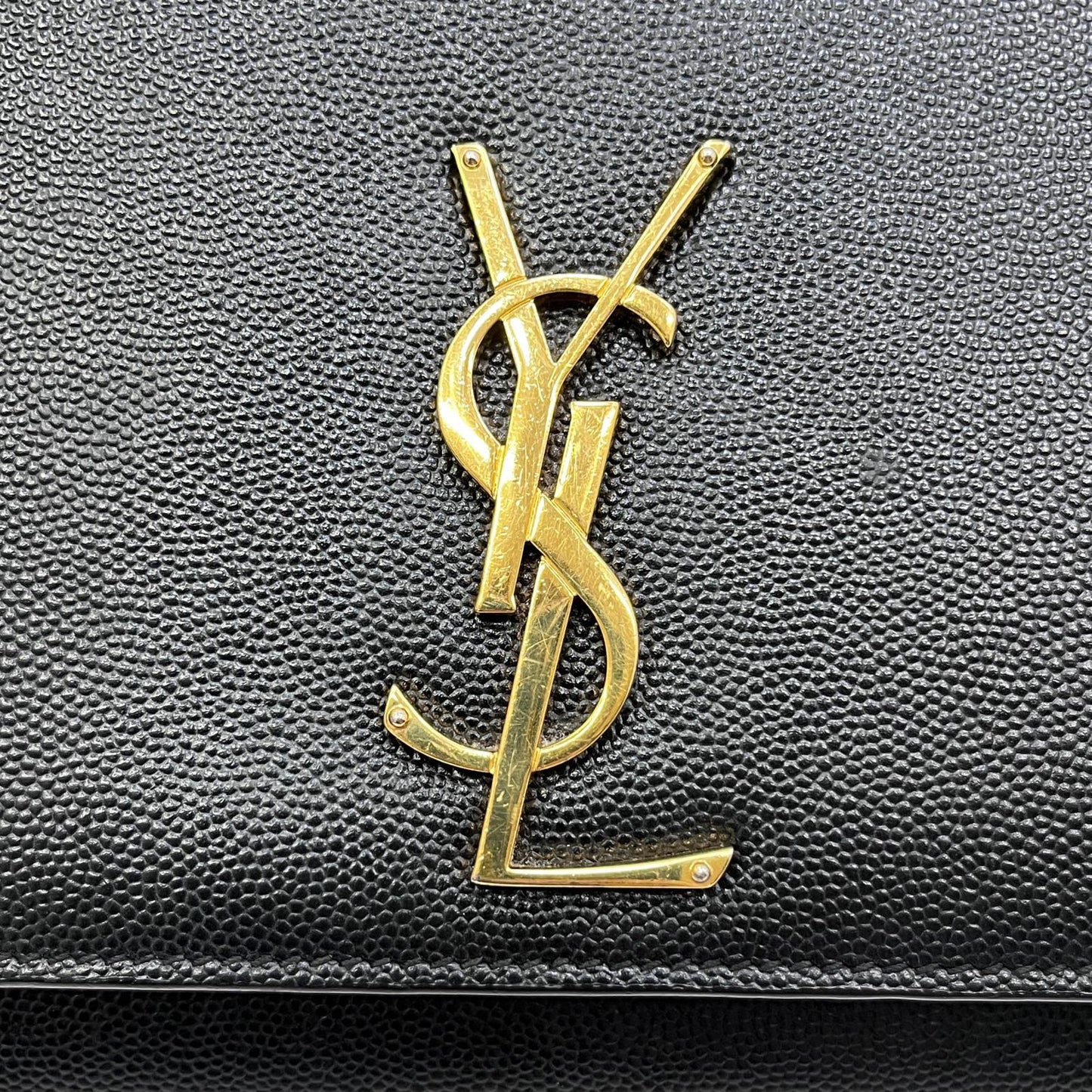 【中古】SAINT LAURENT | サンローラン KATE S ショルダーバッグ 469390 ブラック【加古川店】