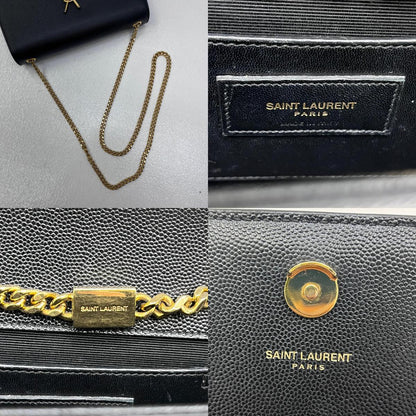 【中古】SAINT LAURENT | サンローラン KATE S ショルダーバッグ 469390 ブラック【加古川店】