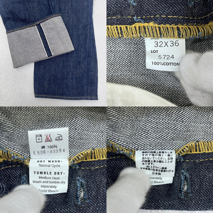 【中古】schott | ショット デニムパンツ E509-AS354 インディゴ サイズ：32【加古川店】