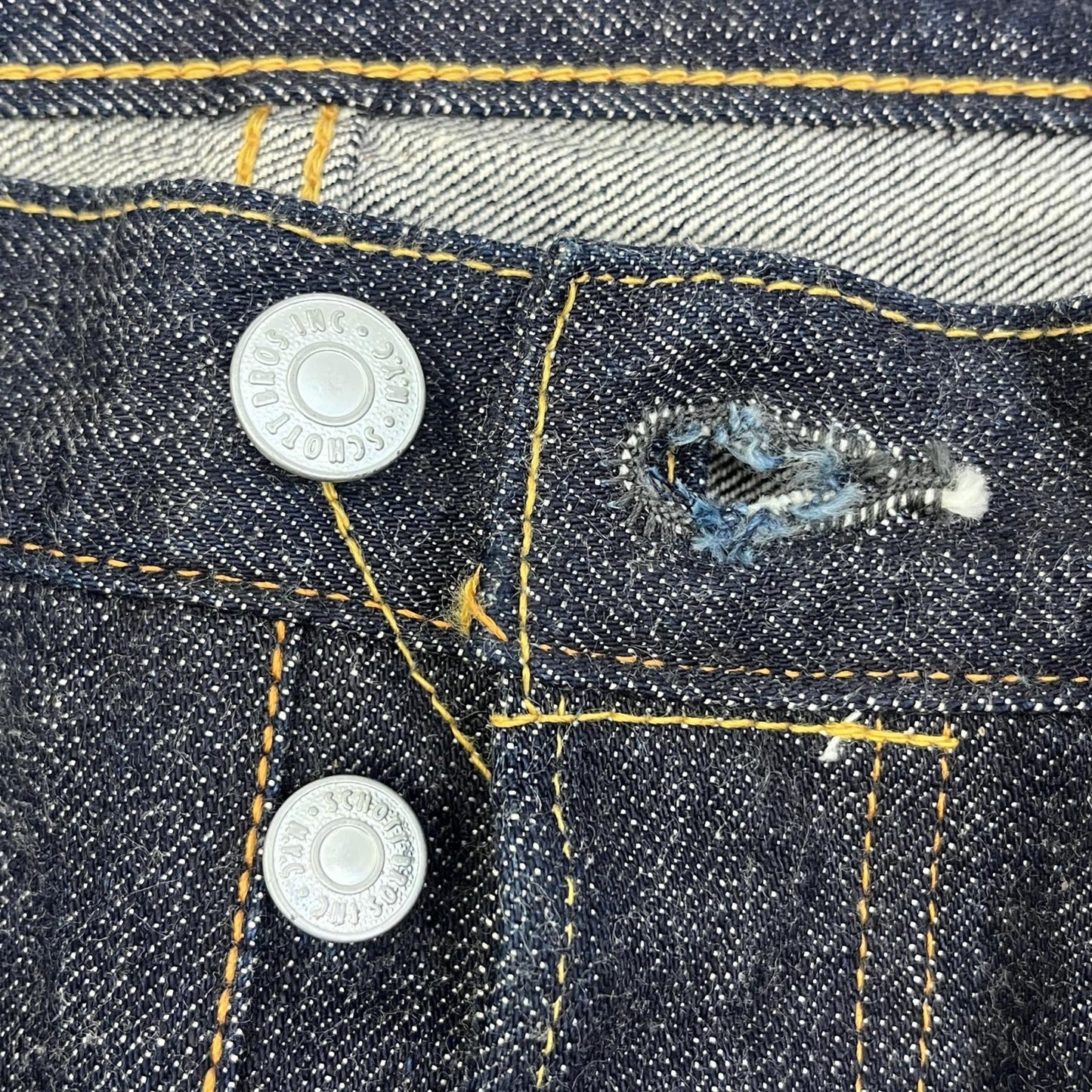 【中古】schott | ショット デニムパンツ E509-AS354 インディゴ サイズ：32【加古川店】