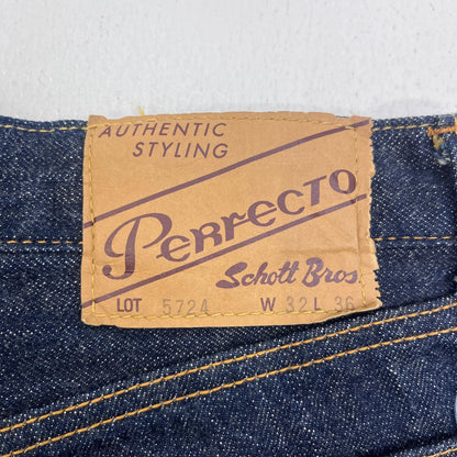 【中古】schott | ショット デニムパンツ E509-AS354 インディゴ サイズ：32【加古川店】