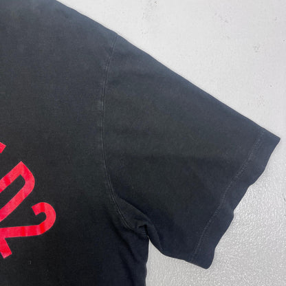 【中古】DSQUARED2 | ディースクエアード THE GAME 国内正規品 半袖Ｔシャツ S71GD0896 ブラック サイズ：XL【加古川店】