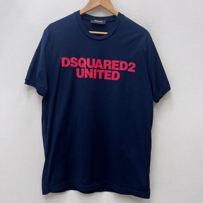 【中古】DSQUARED2 | ディースクエアード 国内正規品 半袖Ｔシャツ S74GD0762 ネイビー サイズ：L【加古川店】