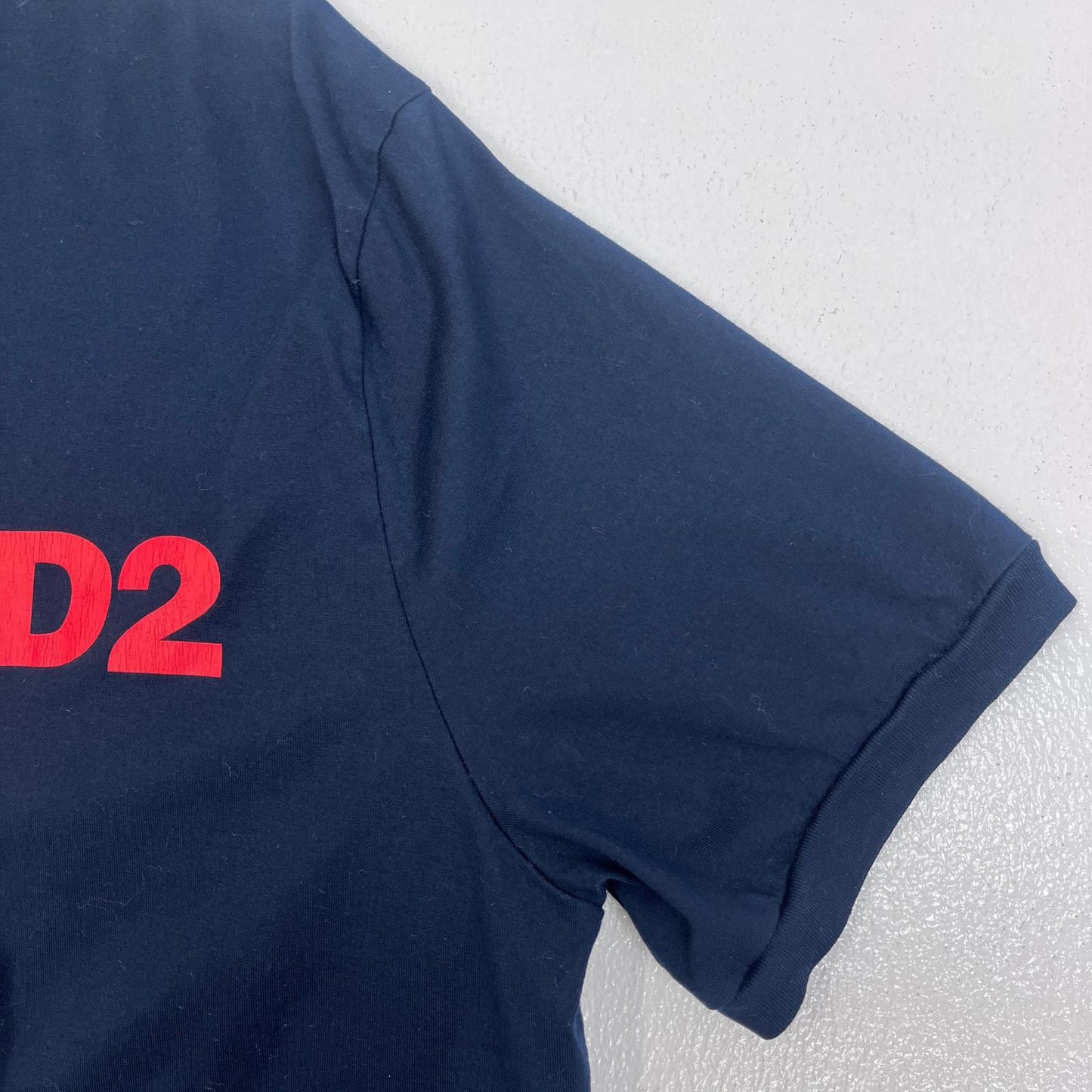 【中古】DSQUARED2 | ディースクエアード 国内正規品 半袖Ｔシャツ S74GD0762 ネイビー サイズ：L【加古川店】
