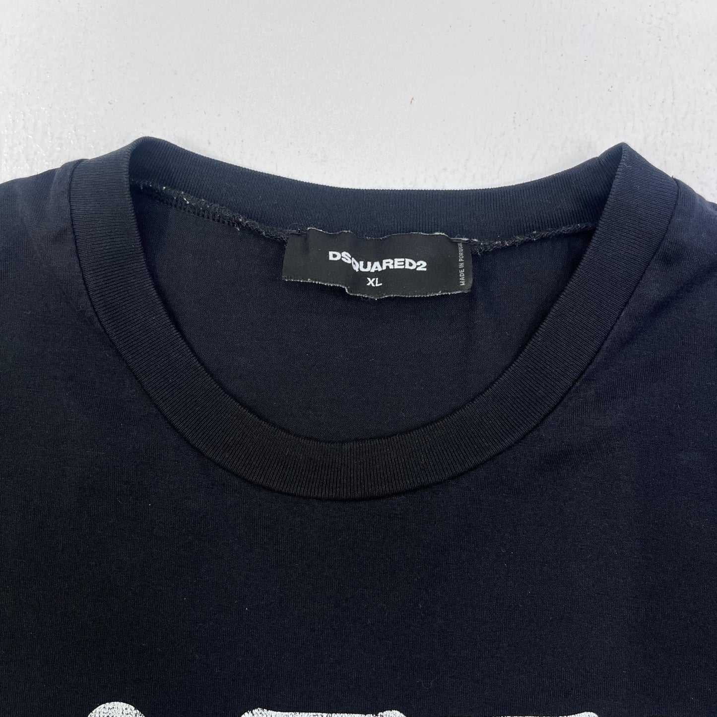 【中古】DSQUARED2 | ディースクエアード 国内正規品 半袖Ｔシャツ S74GD0744 ブラック サイズ：XL【加古川店】