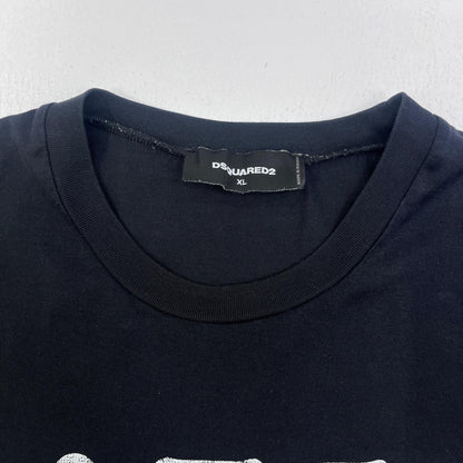 【中古】DSQUARED2 | ディースクエアード 国内正規品 半袖Ｔシャツ S74GD0744 ブラック サイズ：XL【加古川店】
