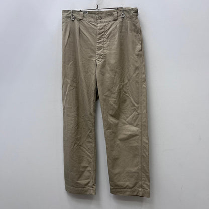 【中古】MILITARY衣料 | ミリタリーイリョウ フランス軍:M52 後期 チノパンツ ベージュ サイズ：35【加古川店】