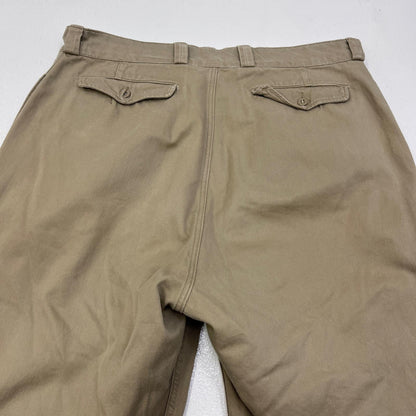 【中古】MILITARY衣料 | ミリタリーイリョウ フランス軍:M52 後期 チノパンツ ベージュ サイズ：35【加古川店】