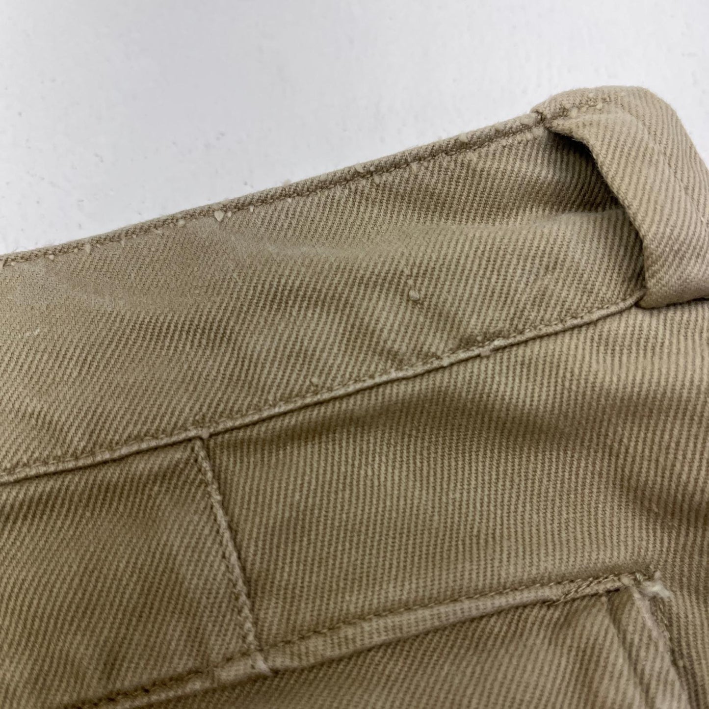 【中古】MILITARY衣料 | ミリタリーイリョウ フランス軍:M52 後期 チノパンツ ベージュ サイズ：35【加古川店】