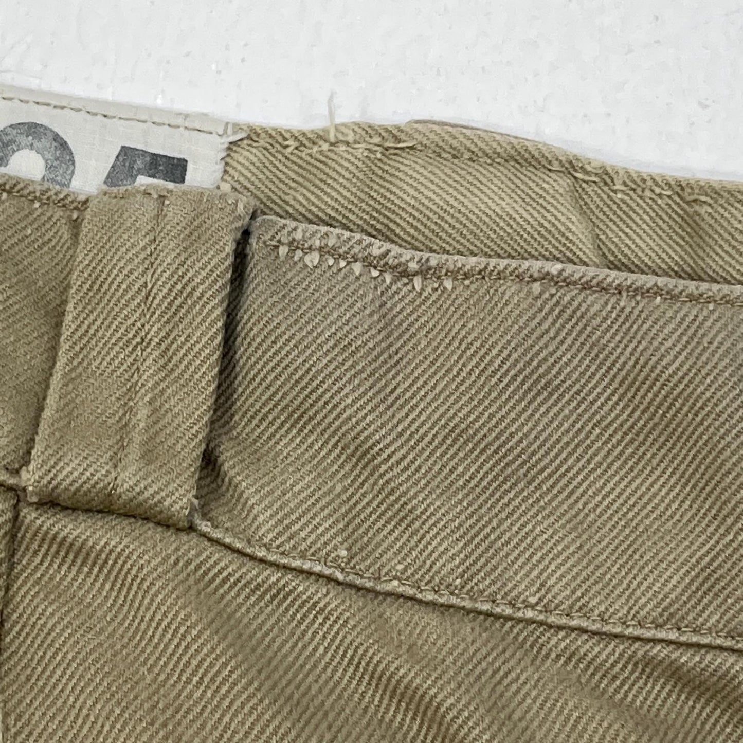 【中古】MILITARY衣料 | ミリタリーイリョウ フランス軍:M52 後期 チノパンツ ベージュ サイズ：35【加古川店】