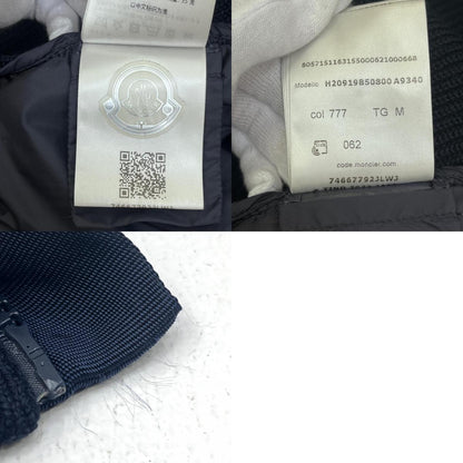 【中古】MONCLER | モンクレール CARDIGAN TRICOT ダウンジャケット H20919B50800 ネイビー サイズ：M【加古川店】