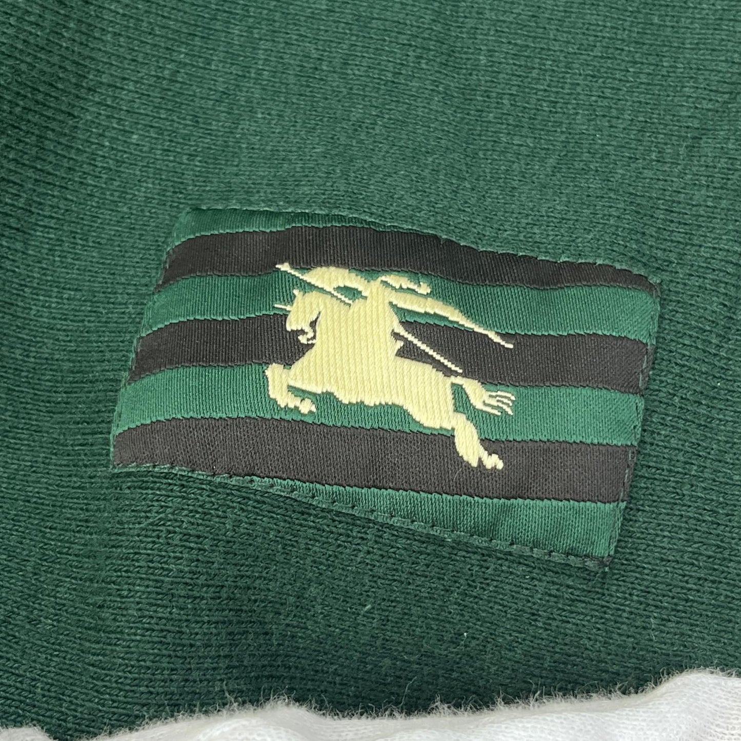 【中古】BURBERRY | バーバリー EKD Drawstring Cotton Hoodie パーカー 8081220 グリーン サイズ：L【加古川店】