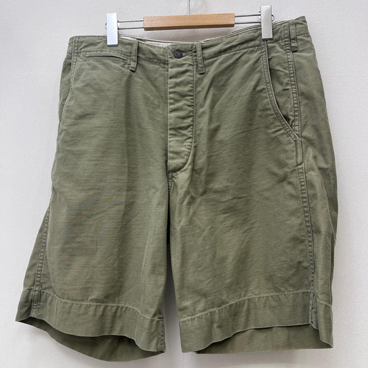 【中古】RRL(RALPH LAUREN) | ダブルアールエルラルフローレン military shorts ショートパンツ カーキ サイズ：34【加古川店】