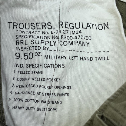【中古】RRL(RALPH LAUREN) | ダブルアールエルラルフローレン military shorts ショートパンツ カーキ サイズ：34【加古川店】