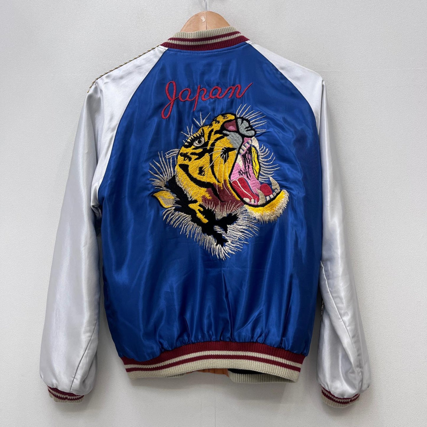 【中古】TAILOR TOYO(東洋エンタープライズ) | テイラートウヨウテイラートーヨー TIGER HEAD×JAPAN MAP スーベニアジャケット TT15877 リバーシブル サイズ：M【加古川店】