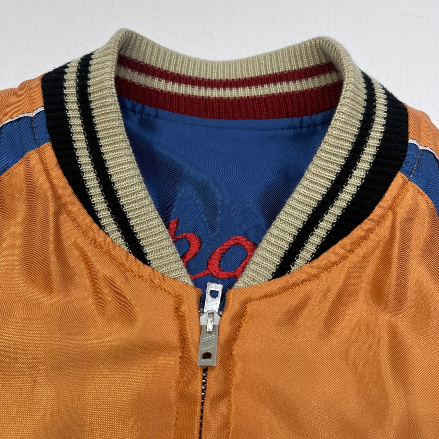 【中古】TAILOR TOYO(東洋エンタープライズ) | テイラートウヨウテイラートーヨー TIGER HEAD×JAPAN MAP スーベニアジャケット TT15877 リバーシブル サイズ：M【加古川店】