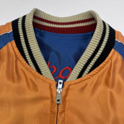 【中古】TAILOR TOYO(東洋エンタープライズ) | テイラートウヨウテイラートーヨー TIGER HEAD×JAPAN MAP スーベニアジャケット TT15877 リバーシブル サイズ：M【加古川店】
