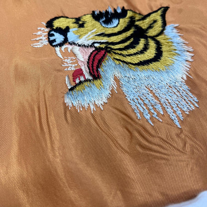 【中古】TAILOR TOYO(東洋エンタープライズ) | テイラートウヨウテイラートーヨー TIGER HEAD×JAPAN MAP スーベニアジャケット TT15877 リバーシブル サイズ：M【加古川店】