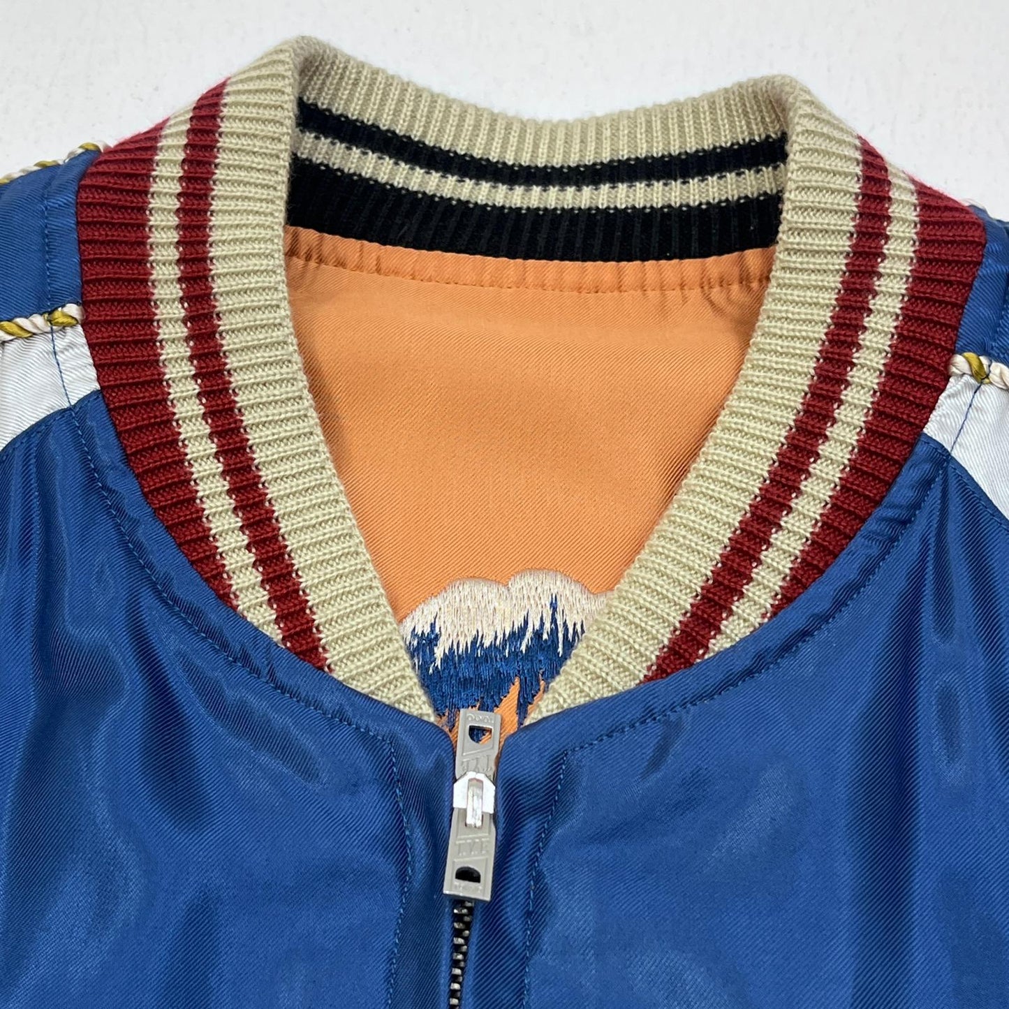【中古】TAILOR TOYO(東洋エンタープライズ) | テイラートウヨウテイラートーヨー TIGER HEAD×JAPAN MAP スーベニアジャケット TT15877 リバーシブル サイズ：M【加古川店】