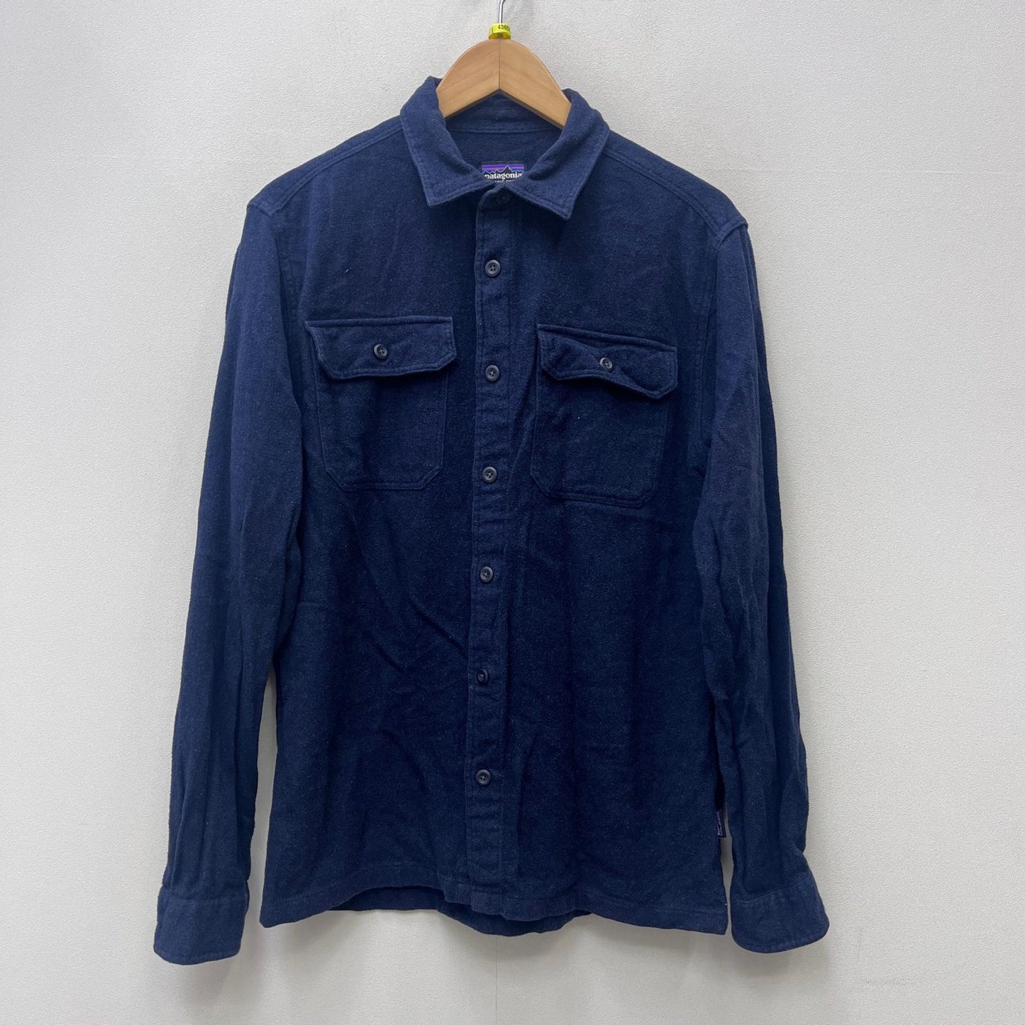 【中古】patagonia | パタゴニア フィヨルド・フランネル・シャツ 長袖シャツ 53947 ネイビー サイズ：S【加古川店】