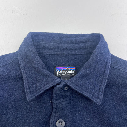 【中古】patagonia | パタゴニア フィヨルド・フランネル・シャツ 長袖シャツ 53947 ネイビー サイズ：S【加古川店】