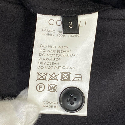 【中古】COMOLI | コモリ ﾗｲﾄﾒﾙﾄﾝﾊﾟｲﾌﾟｽﾃﾑﾊﾟﾝﾂ パンツ Y03-03016 ブラック サイズ：3【加古川店】