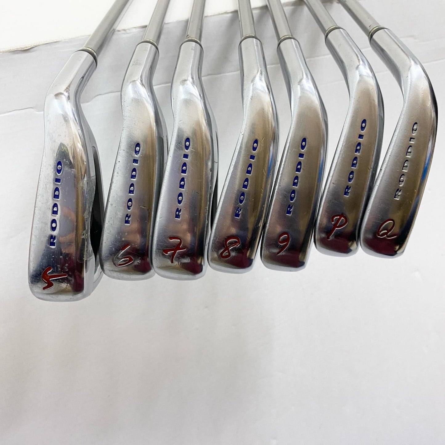 【中古】【ゴルフ用品】 RODDIO ロッディオ FORGED(2013) アイアン7本ｾｯﾄ 5~9.P.Q 　PENTACROSSWEB I-10【加古川店】