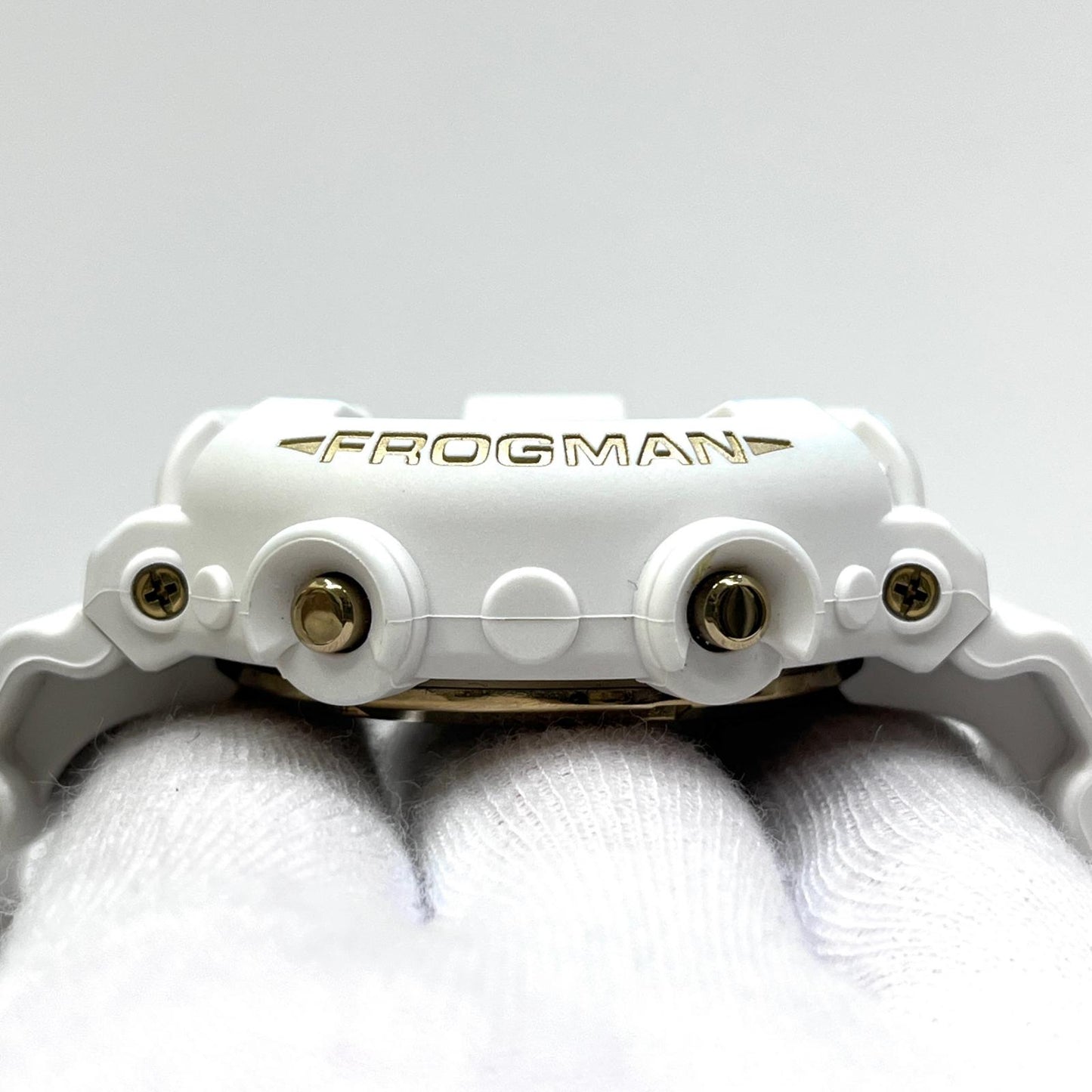 【中古】G-SHOCK | ジーショック FROGMAN ICERC 30周年記念 腕時計 GW-8201K ホワイト【加古川店】