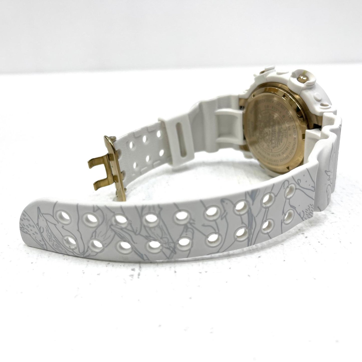 【中古】G-SHOCK | ジーショック FROGMAN ICERC 30周年記念 腕時計 GW-8201K ホワイト【加古川店】