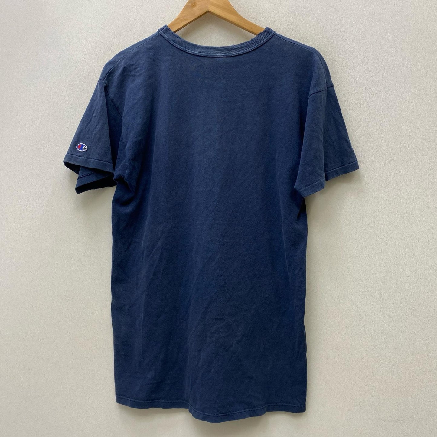 【中古】Champion | チャンピオン MICHIGAN 半袖Ｔシャツ ネイビー サイズ：L【加古川店】