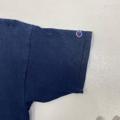 【中古】Champion | チャンピオン MICHIGAN 半袖Ｔシャツ ネイビー サイズ：L【加古川店】