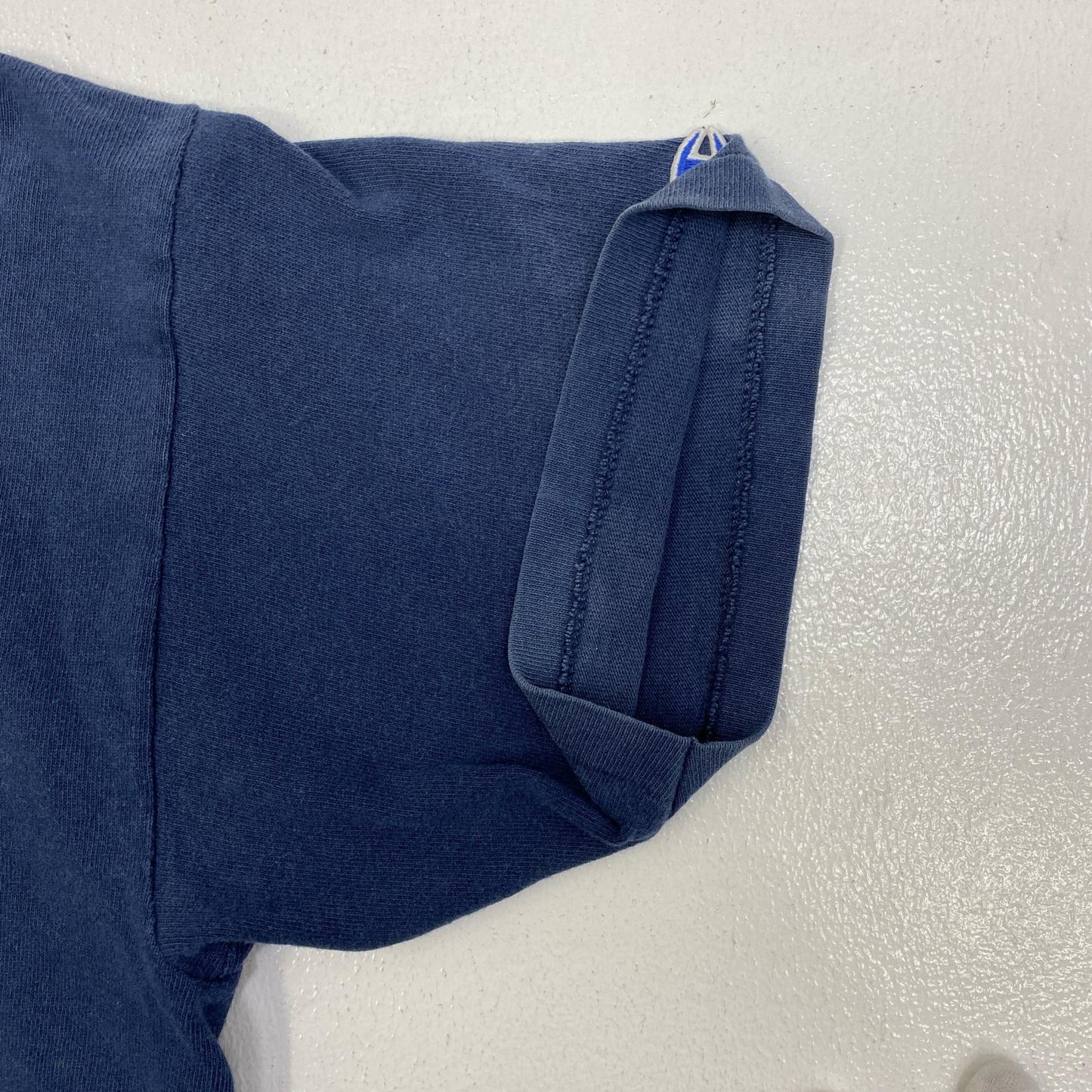 【中古】Champion | チャンピオン MICHIGAN 半袖Ｔシャツ ネイビー サイズ：L【加古川店】