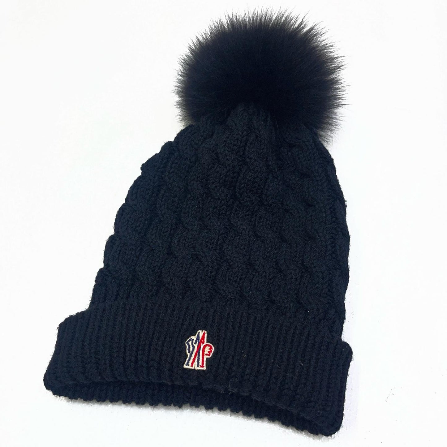 【中古】MONCLER | モンクレール ニットキャップ F20983B70001 0402A ブラック【加古川店】