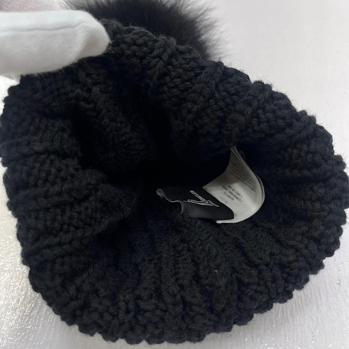 【中古】MONCLER | モンクレール ニットキャップ F20983B70001 0402A ブラック【加古川店】