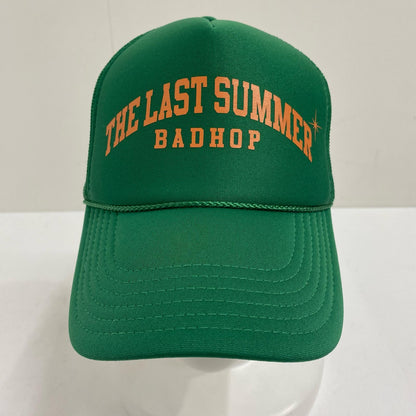 【中古】 BAD HOP:THE LAST SUMMER キャップ グリーン【加古川店】