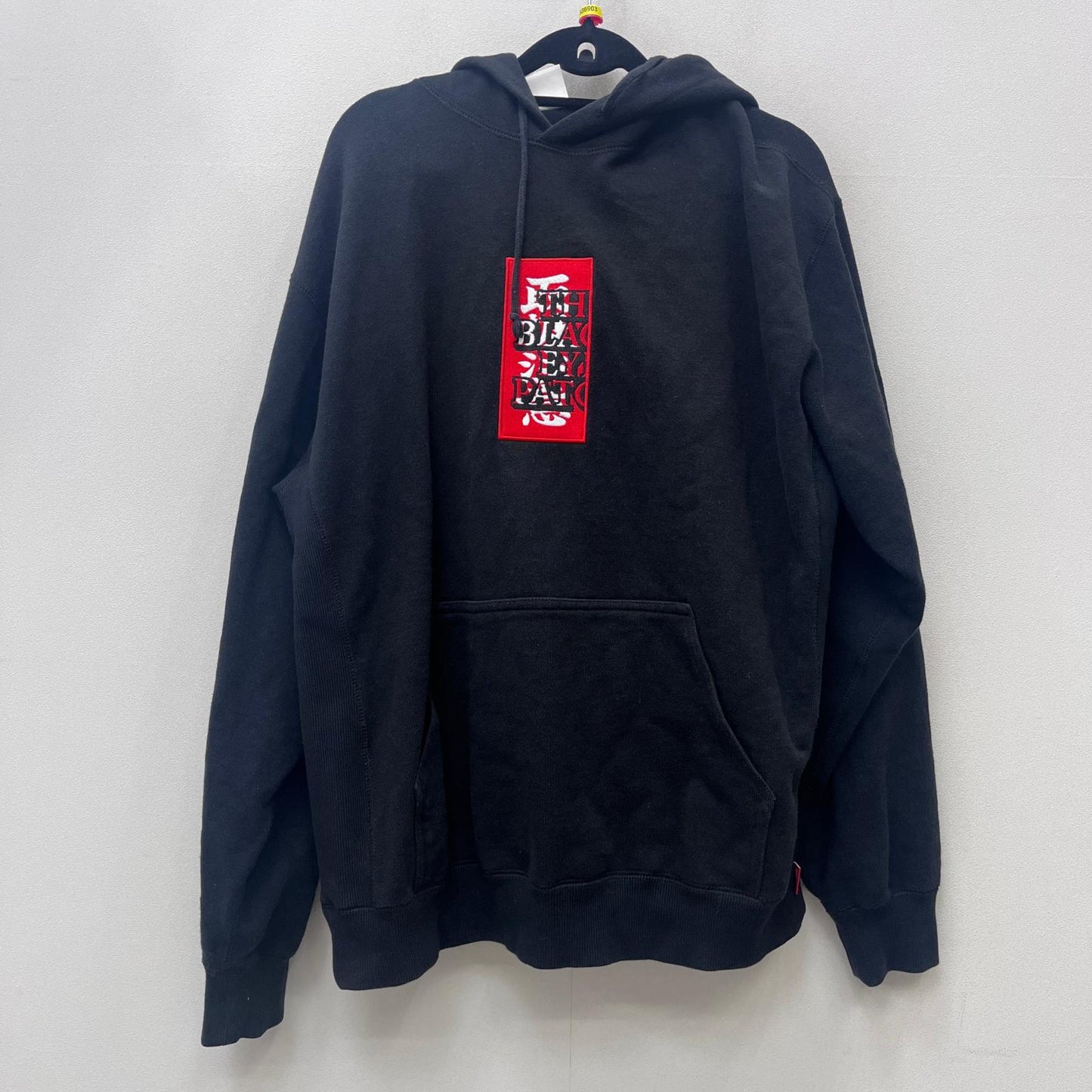 【中古】BlackEyePatch | ブラックアイパッチ 取扱注意 パーカー ブラック サイズ：L【加古川店】