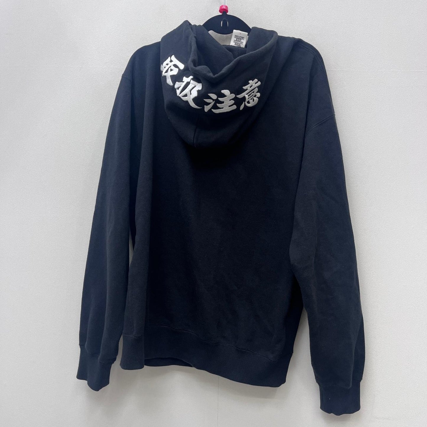 【中古】BlackEyePatch | ブラックアイパッチ 取扱注意 パーカー ブラック サイズ：L【加古川店】