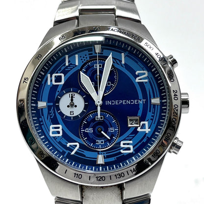 【中古】INDEPENDENT | インディペンデント 攻殻機動隊　32/2500 腕時計 5O1050032 ブルー【加古川店】