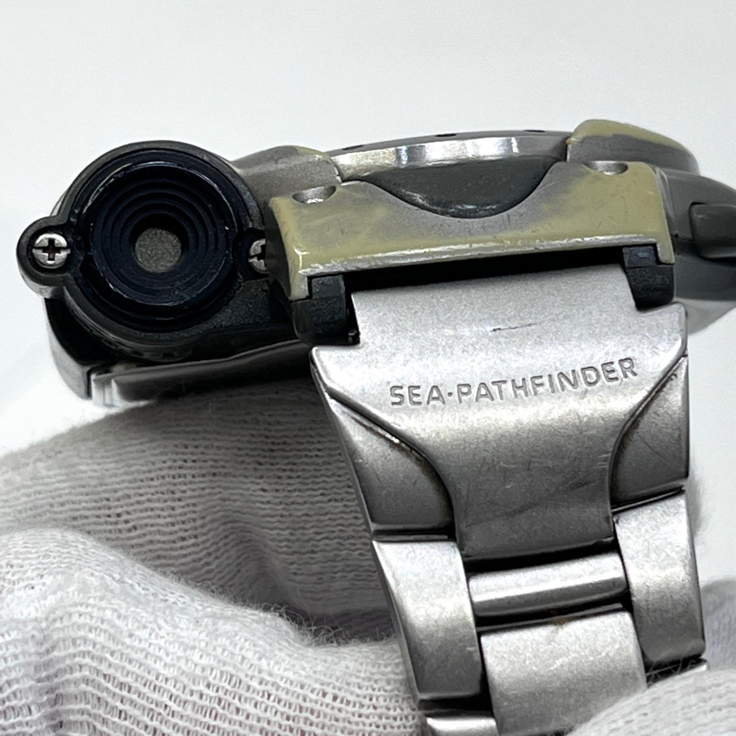 【中古】G-SHOCK | ジーショック SEA-PATHFINDER 腕時計 SPF-10 グレー【加古川店】
