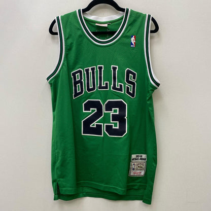 mitchell & ness シカゴ・ブルズ #23 マイケル・ジョーダン sizeM グリーン【加古川店】