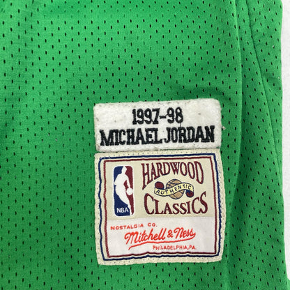 mitchell & ness シカゴ・ブルズ #23 マイケル・ジョーダン sizeM グリーン【加古川店】