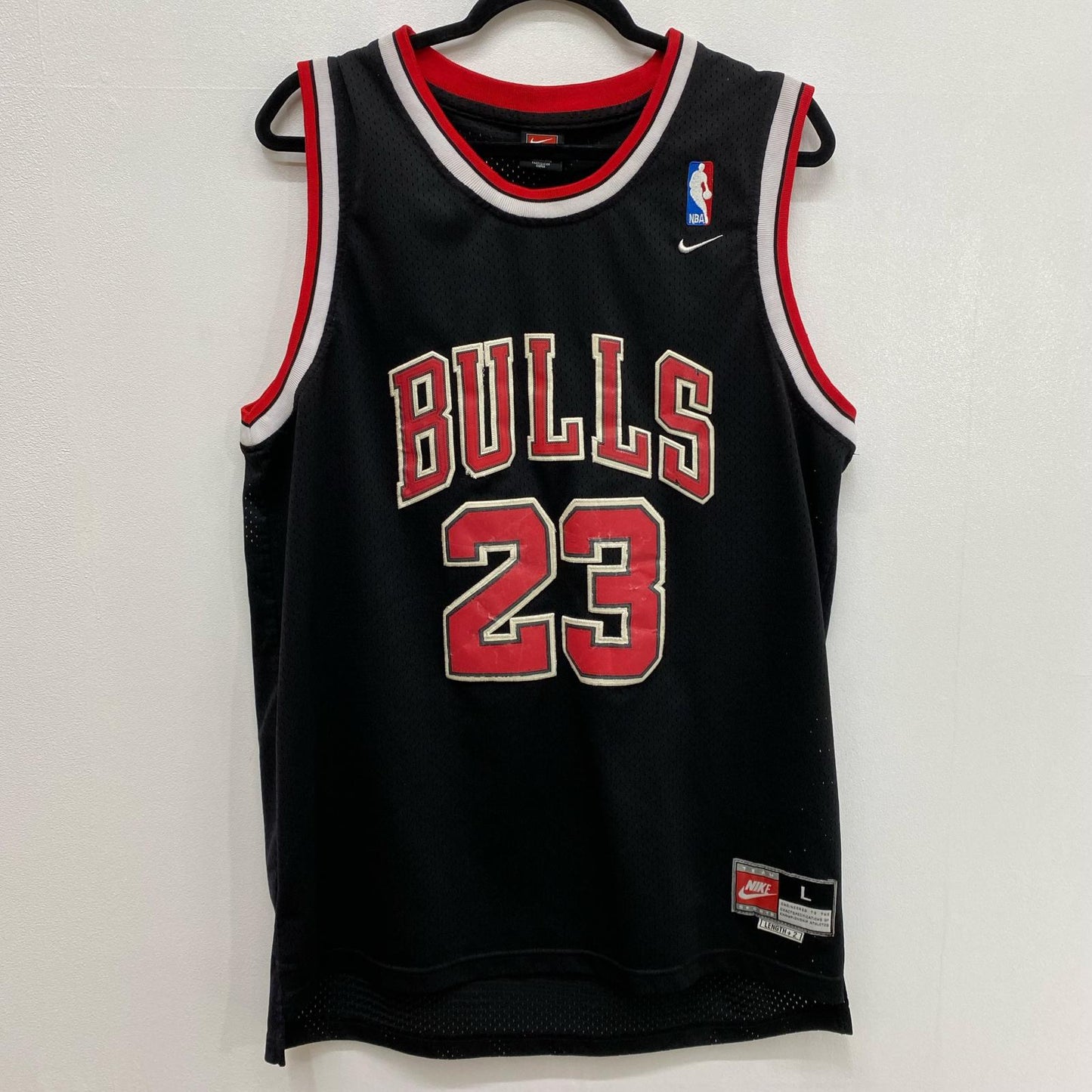 NIKE | ナイキ NIKE BULLS #23 JORDAN sizeL ﾌﾞﾗｯｸ【加古川店】