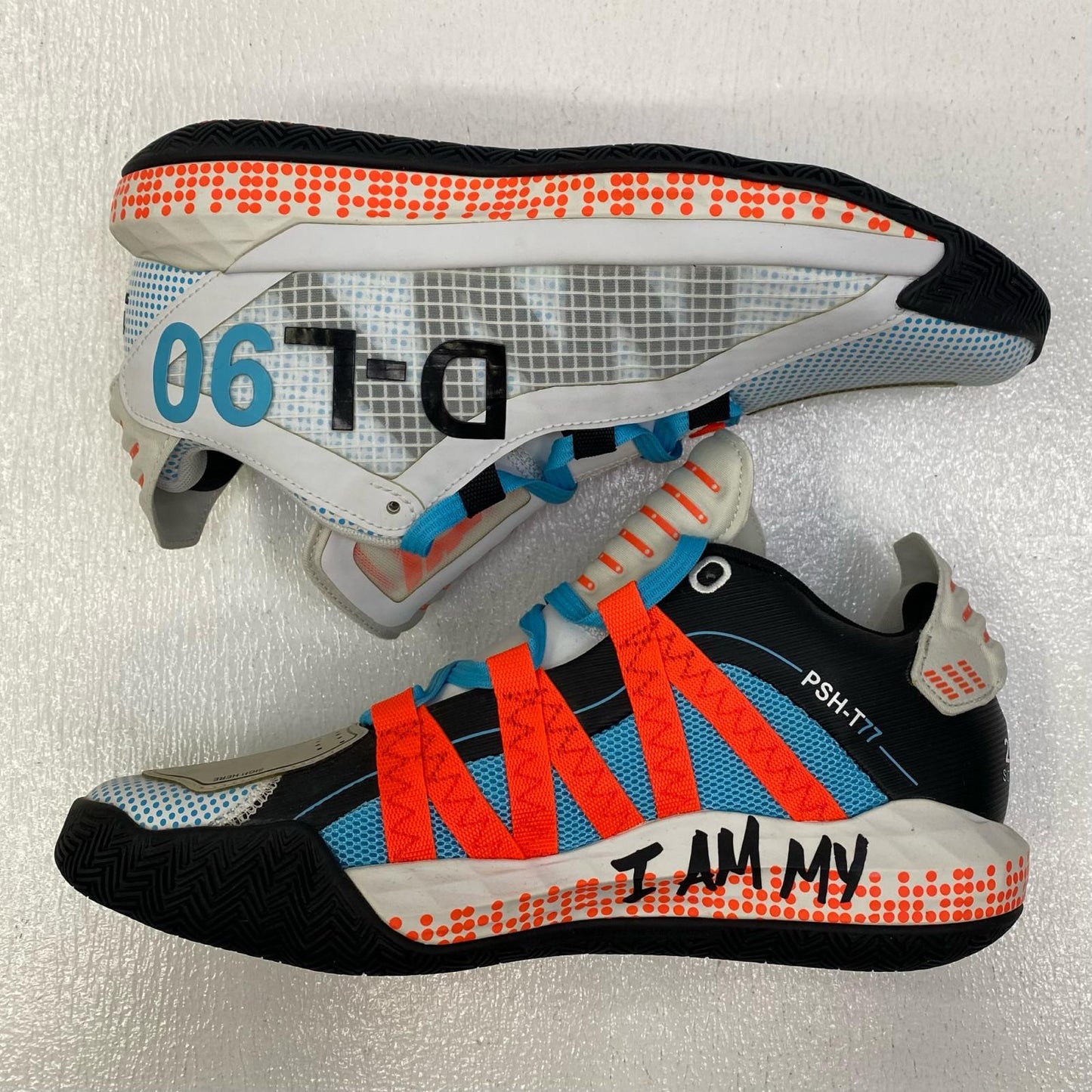【中古】adidas | アディダス Pusha T × adidas Dame 6 スニーカー FW5749 マルチカラー 26cm【加古川店】
