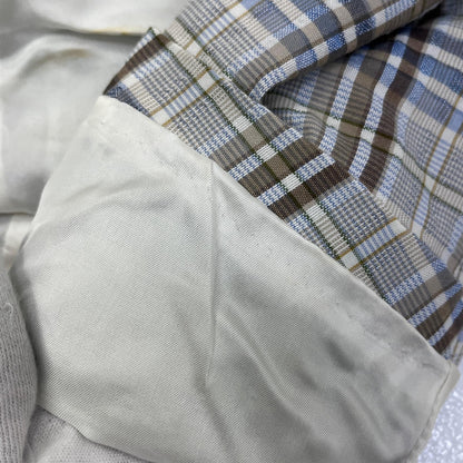 【中古】 cotton check tailored jacket テーラードジャケット G70800 サイズ：50【加古川店】