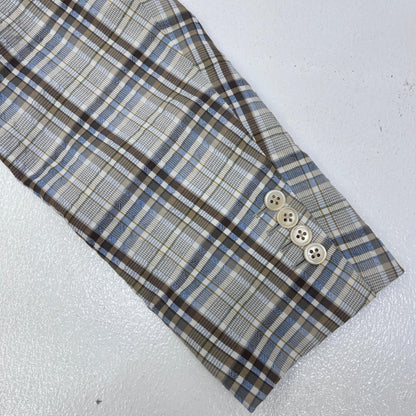 【中古】 cotton check tailored jacket テーラードジャケット G70800 サイズ：50【加古川店】