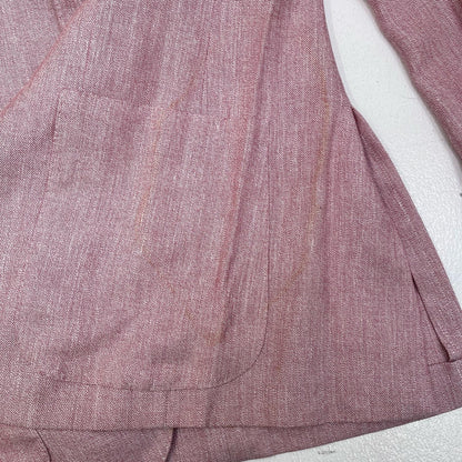 【中古】ISAIA | イザイア cotton tailored jacket テーラードジャケット ピンク サイズ：50【加古川店】