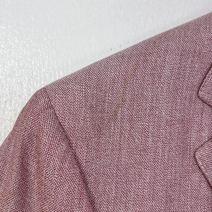 【中古】ISAIA | イザイア cotton tailored jacket テーラードジャケット ピンク サイズ：50【加古川店】