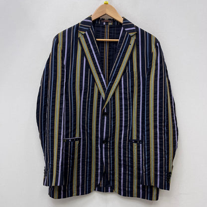 【中古】ETRO | エトロ cotton stripe tailored jacket テーラードジャケット 071-11812-1580 サイズ：50【加古川店】