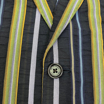 【中古】ETRO | エトロ cotton stripe tailored jacket テーラードジャケット 071-11812-1580 サイズ：50【加古川店】